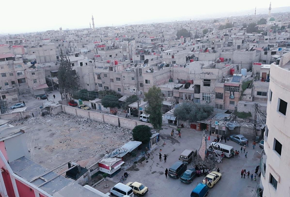 إنشاء مخيم السيدة زينب / دمشق  | موسوعة المخيمات الفلسطينية