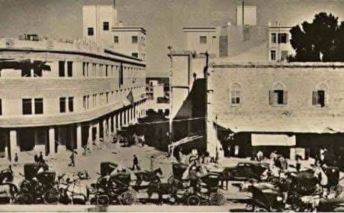 ساحة الحناطير في حيفا  | موسوعة المخيمات الفلسطينية