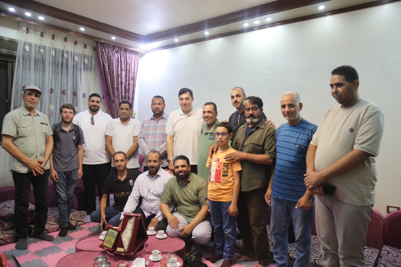 أمسية شعرية وطنية في مخيم خان دنون  | موسوعة المخيمات الفلسطينية