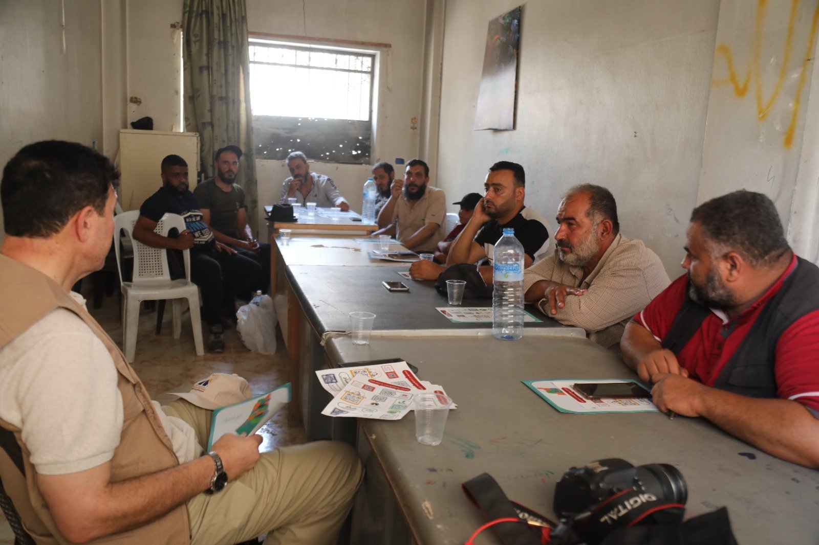 الموسوعة في ضيافة: مكتب لجنة التنمية في مخيم درعا  | موسوعة المخيمات الفلسطينية