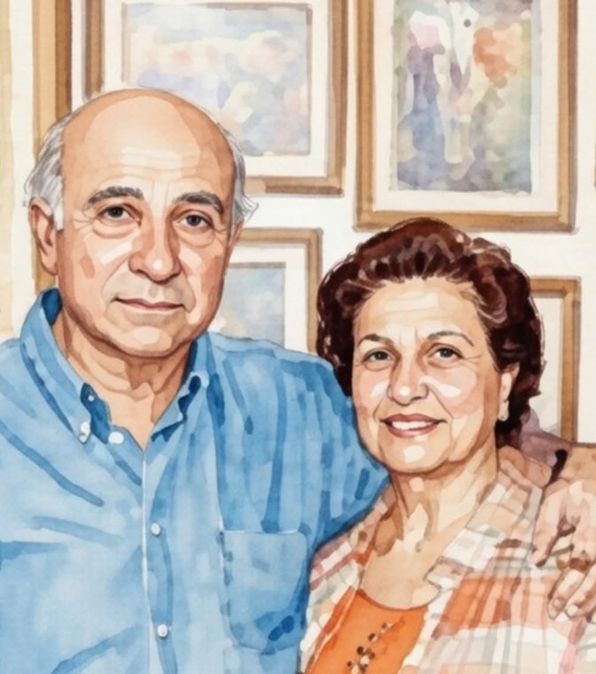 سير الخالدين: إسماعيل شموط وتمام الأكحل "ريشة الثورة وجدارها الأبقى"  | موسوعة المخيمات الفلسطينية