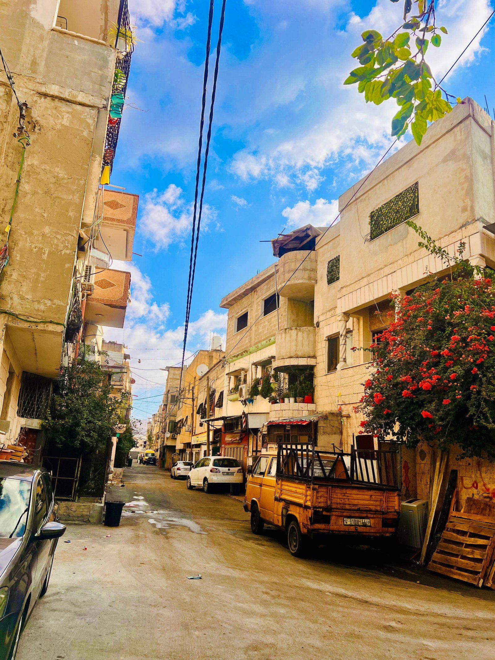 جولة لموسوعة المخيمات الفلسطينية في مخيم عسكر القديم يعدسة منية سلاطنة