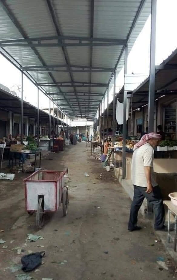 مخيم غزة - سوق الخضار